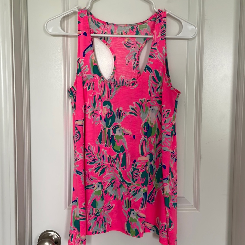 Lilly Pulitzer Toucan Pink Tank top